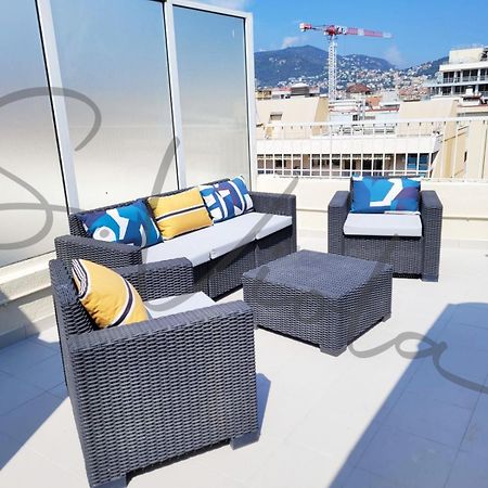 Royal Lux Nice -Last Floor, See View Bagian luar foto