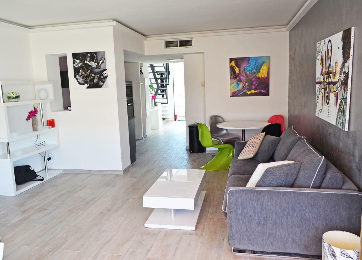 Royal Lux Nice -Last Floor, See View Bagian luar foto